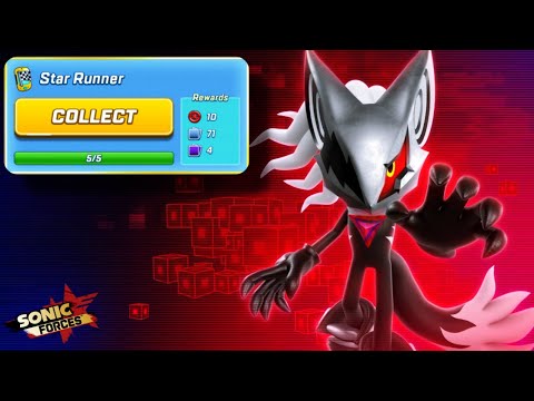 Sonic Forces Speed Battle Infinite the Jackal Star Runner Mission (Android,iOS)