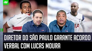 ‘O Lucas não vai demorar muito para…’: Debate sobre Lucas Moura no São Paulo pega fogo