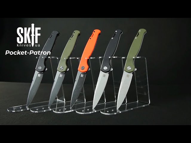 Youtube video Нож SKIF Pocket Patron OD Green