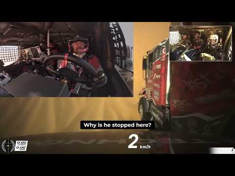 Dakar 2026 - Macik and Loprais truck crash
