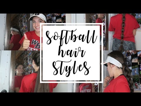 Softball Hair Ideas