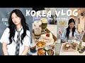 KOREA VLOG ️ Hongdae Shopping Tiktok Vegan Eats Wearing Hanbok Cafe Hopping New Years Anxiety