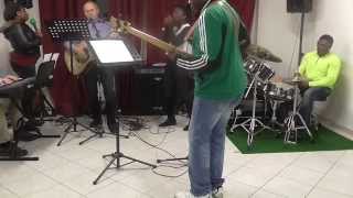 Video thumbnail of "Baba we are in your Presence Let it rain. Practice Session"