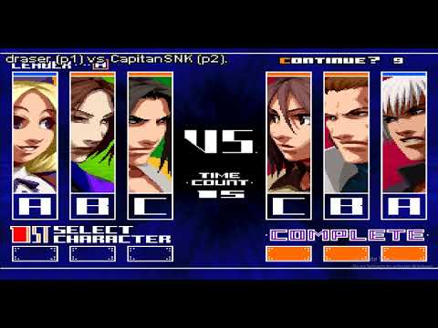 fightcade kof 2003 draser (Mexico) vs CapitanSNK (Mexico)