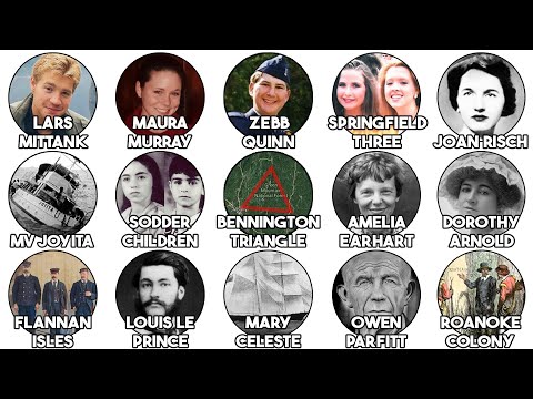 10 Unsolved Missing Person Cases