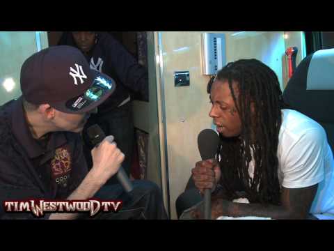 Lil Wayne backstage in London part 4 - Westwood