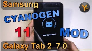 CyanogenMod 11 auf dem Samsung Galaxy Tab 2 7.0 installieren / TWRP Recovery / CM11 / Gapps