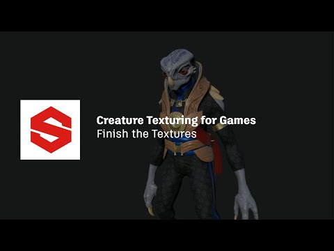 3D Creature Texturing for Games in Substance Painter and Unity - Lesson 14 / 17