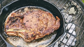 Charcoal Grill Pan Seared Steaks | Barlow BBQ 4K