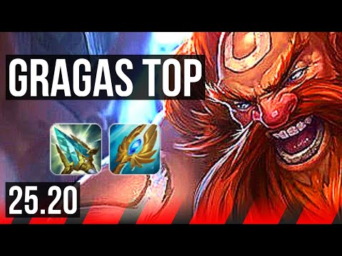 GRAGAS vs DARIUS (TOP) | 6/1/5, Dominating | KR Diamond | 25.20