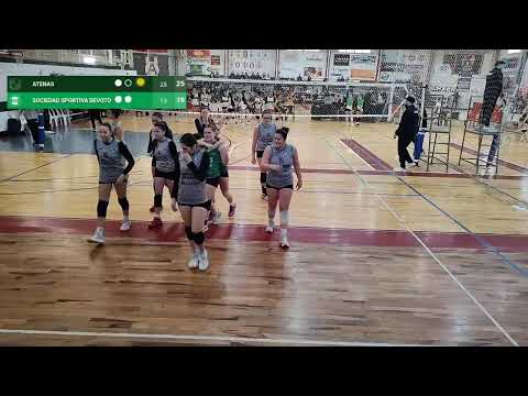 22 - Atenas vs S.S. Devoto - Provincial de Voley Sub 18 · Femenino · Córdoba 2026 - 🔴 EN VIVO