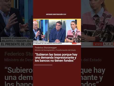 Sturzenegger: "Subió la tasa porque hay una demanda impresionante y los bancos no tienen fondos”
