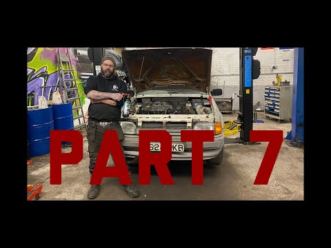This is the life death and resurrection of my mk4 escort van PART 7