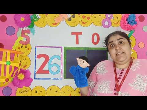 Let Us Learn How to Write & Count Numbers - Number '26' !!!