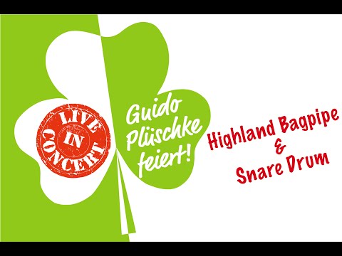 Guido Plüschke 50ster Geburtstag - Thomas Zöller - Highland Bagpipe & Snare Drum with Bodhran Style