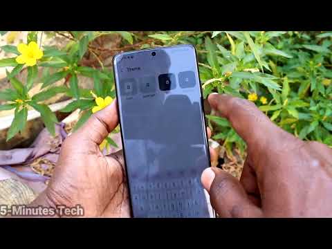 How to change keyboard theme in Samsung Galaxy S21 Ultra