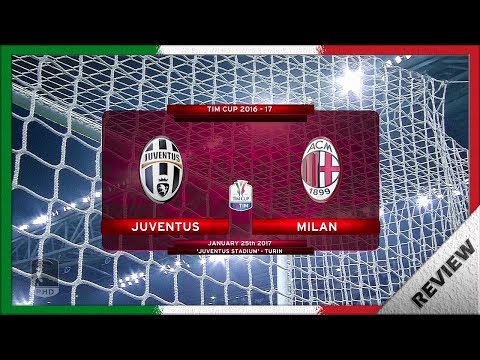 Tim Cup 2016-17, QF, Juve - AC Milan (RW)