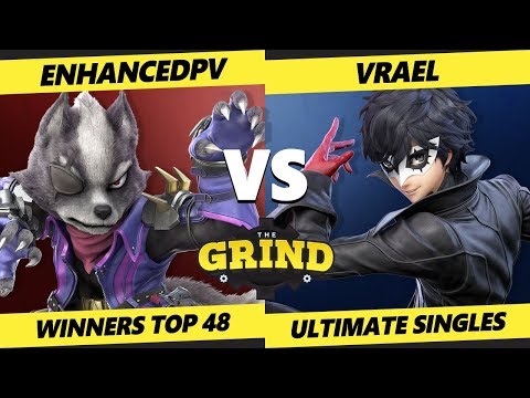 Smash Ultimate Tournament - EnhancedPV (Wolf) Vs. Vrael (Joker) The Grind 106 SSBU Top 48