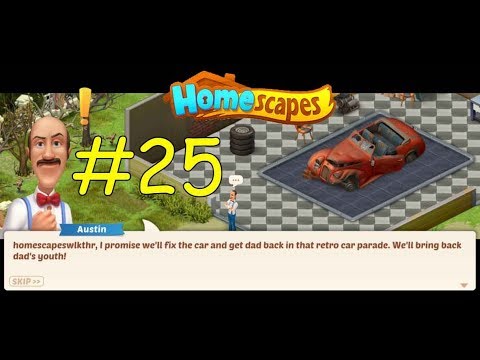Homescapes Story Garage Day 1 Gameplay Walkthrough
