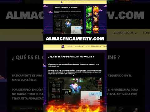TODOS LOS GAP DE NIVEL - MU ONLINE