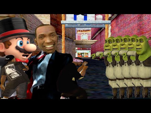 CJ AND HIS FRIENDS ARE AGENTS - Gta San Andreas Talking