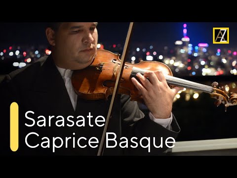 SARASATE: Caprice Basque | Antal Zalai, violin