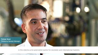 Robinova - Stäubli Success Story - Robotic Laser Sorting System - Teks