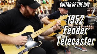 Video thumbnail for 1952 Fender Telecaster | Guitar of the Day by Normans Rare Guitars