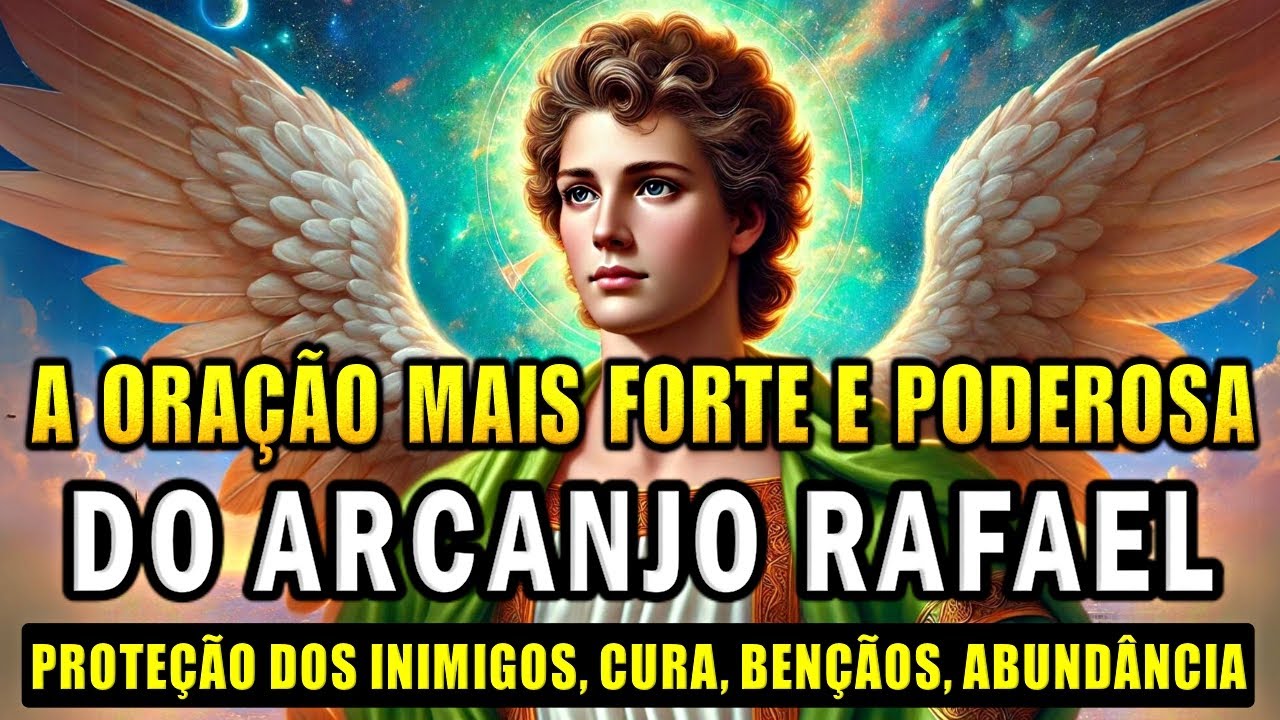 ⭐ORAÇÃO AO ARCANJO SÃO RAFAEL PARA PROTEÇÃO, CURA DE DOENÇAS E CONTRA INIMIGOS