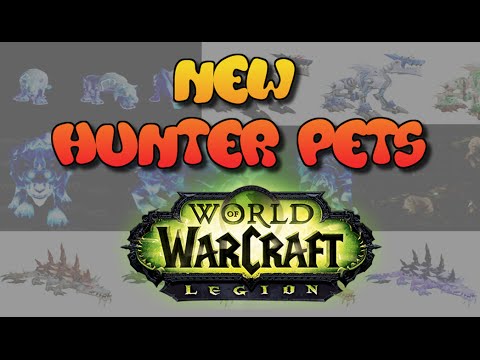 All New Legion Hunter Pets So Far!