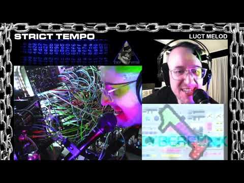 Luct Melod - Strict Tempo 07.22.2021 (Industrial Techno, Old-School Electro-Industrial, Live Set)