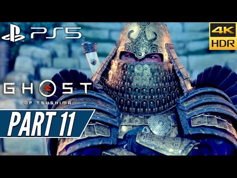 GHOST OF TSUSHIMA (PS5) Walkthrough Gameplay PART 11 [4K 60FPS HDR] - No Commentary
