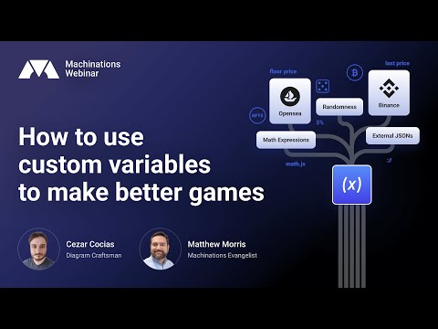 Webinar: How to use custom variables to make better games