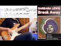 This bass line BLEW ME AWAY! // Barbara Lewis - Break Away BASS COVER + TABS