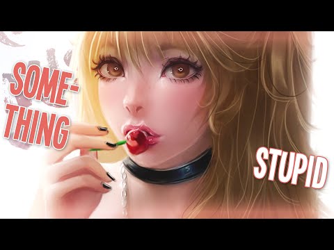 ♪ Nightcore - Something Stupid → Jonas Blue ft. AWA (Lyrics)