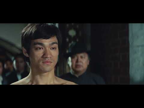 Bruce Lee screams emotional content