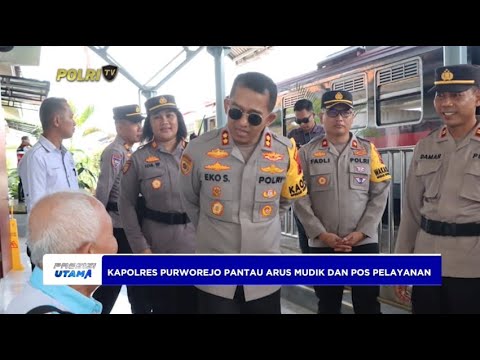 KAPOLRES PURWOREJO PANTAU ARUS MUDIK