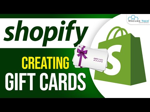 Shopify Setup Create Gift Cards on Shopify | Shopify Tutorial