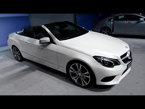 2014 Mercedes-Benz E-Class E350 Cabrio-Exterior, Interior Walkaround-2013 Frankfurt Motor Show