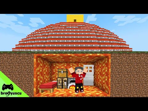 Minecraft HİÇ KİMSENİN BİLMEDİĞİ GİZLİ SIĞINAK YAPTIK - UZAY DÜNYASINDAN KAÇIŞ #44
