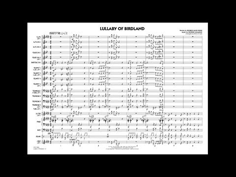 Lullaby of Birdland arranged by Rick Stitzel