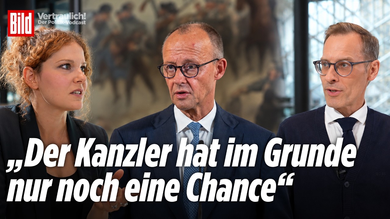 ALARM IN BERLIN: Steinmeier greift ein, Koalitionsstreit setzt Merz massiv unter Druck | Vertraulich
