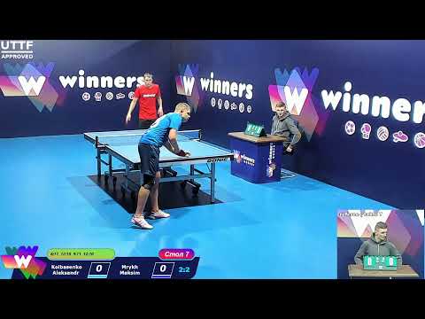 Kolbasenko Aleksandr - Mrykh Maksim. WINners CUP Table Tennis 7 12.11.2020  20:45