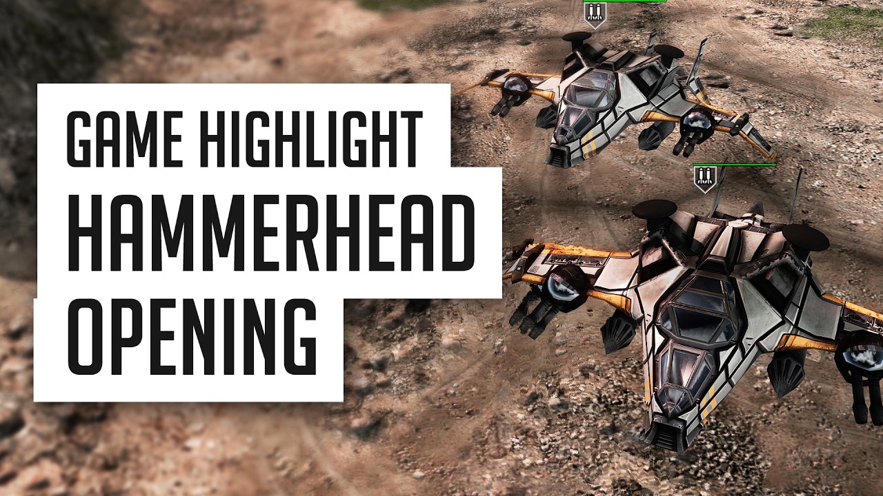 [C&C3: Kane's Wrath] Game Highlight - ZOCOM Hammerhead Opening