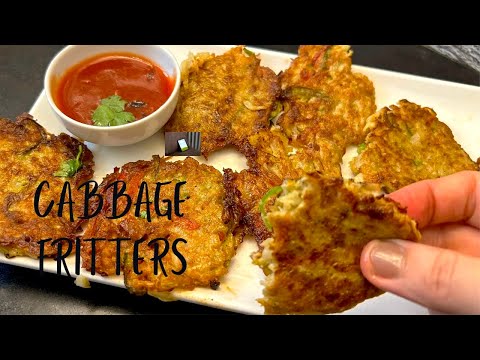 Cabbage Fritters Recipe | Delicious Cabbage Snack