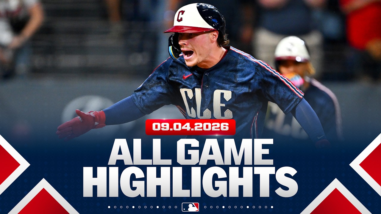 Highlights from ALL GAMES on 9/4 (Guardians walk it off TWICE, Padres walk off Yankees and MORE!)