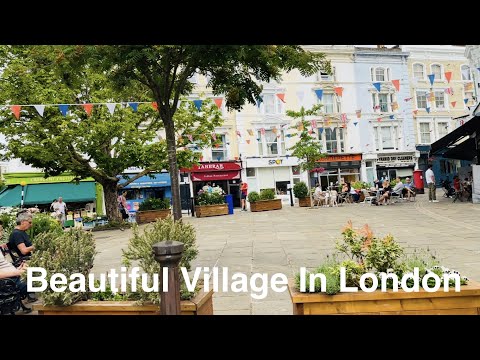 Summer Walk In Posh Village | London Belsize Park | Expensive Area | Tayyibah’s Vlogs