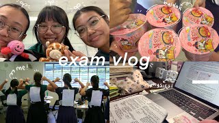 exam diaries 📓 | 8h study days, going insane, mugging, falling sick lol