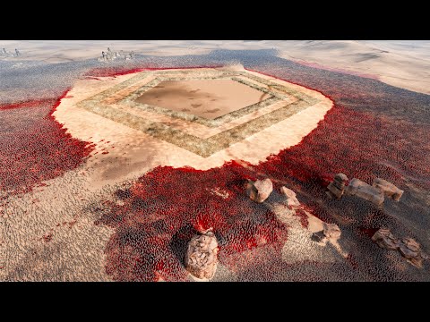 75.000 WW2 American Soldiers vs 800.000 Heavy Knights | Ultimate Epic Battle Simulator 2