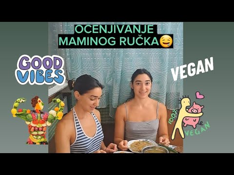 OCENJIVANJE MAMINOG ZDRAVOG VEGANSKOG RUČKA👌